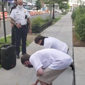 Pro-life groups ask DC Circuit to uphold their free speech right to chalk message on city sidewalk