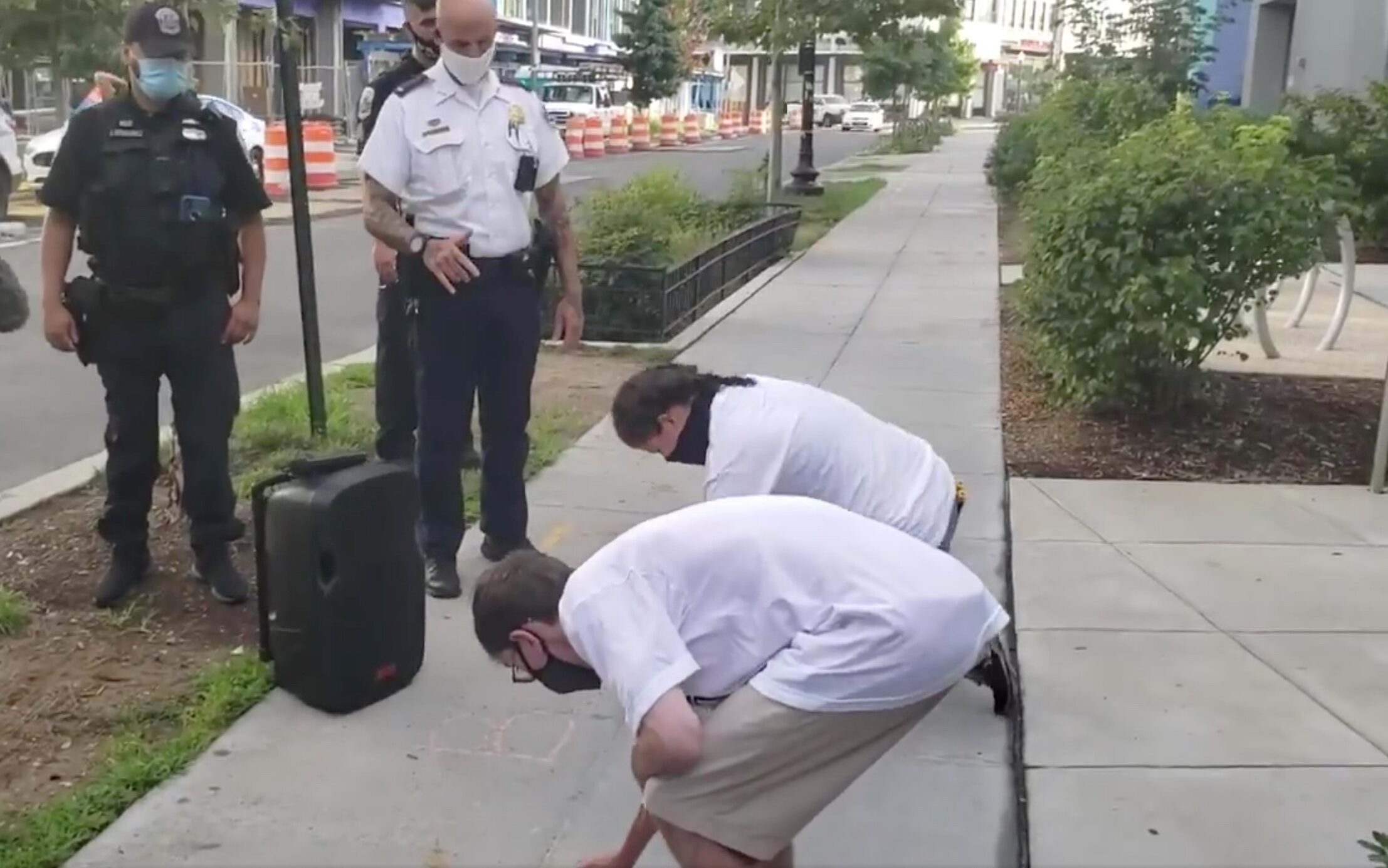 Pro-life groups ask DC Circuit to uphold their free speech right to chalk message on city sidewalk