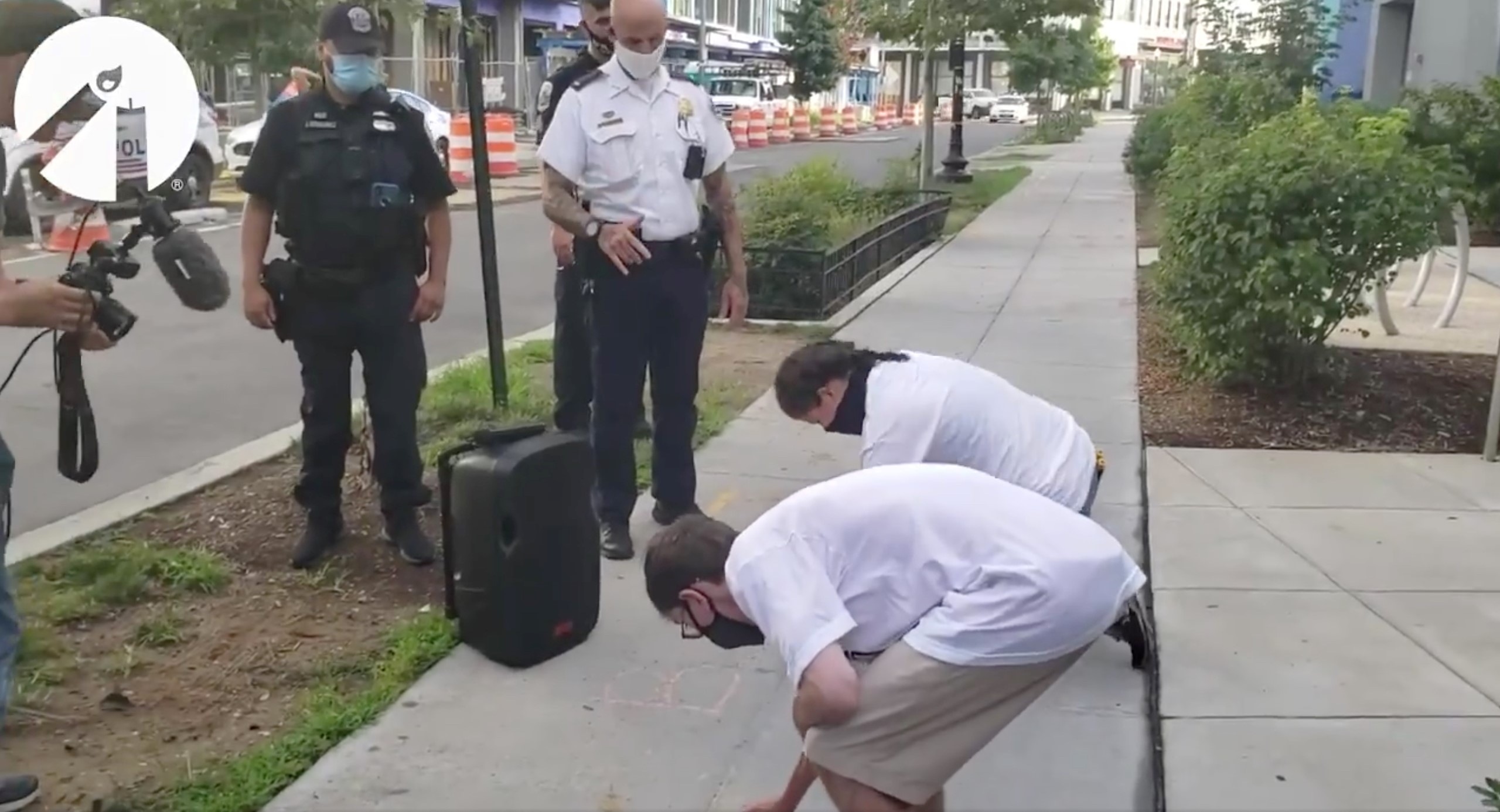 Pro-life groups ask DC Circuit to uphold their free speech right to chalk message on city sidewalk