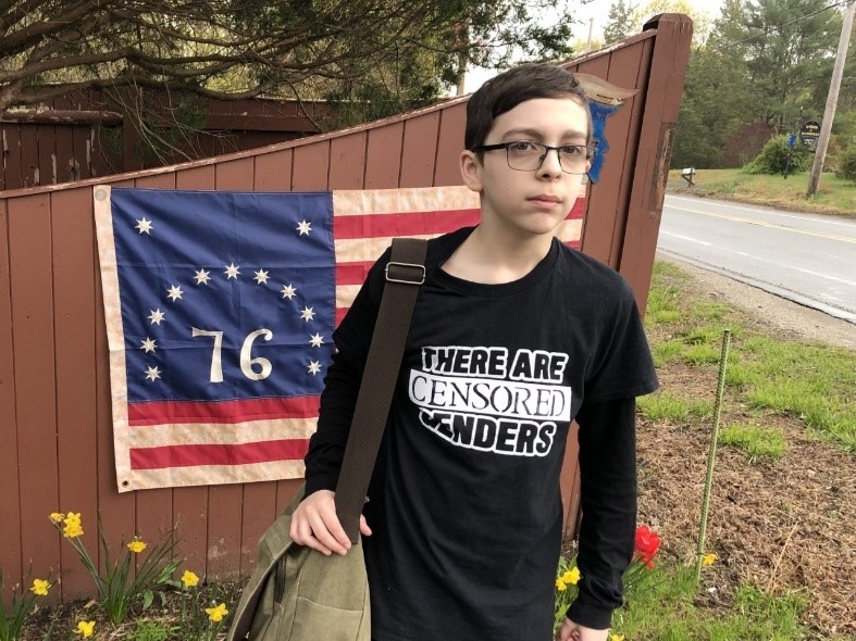 MA boy appeals to protect his freedom to wear ‘There are only two genders’ shirt